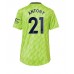 Cheap Manchester United Antony #21 Third Football Shirt Women 2022-23 Short Sleeve